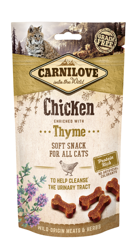 Carnilove Cat SemiMoist Chicken & Thyme 50 g