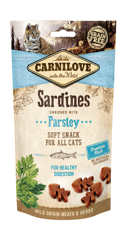 Carnilove Cat SemiMoist Sardine & Parsley 50 g