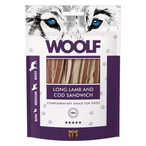 WOOLF Long Lamb and Cod Sandwich 100 g