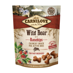 Carnilove Dog Crunchy Snack Wild Boar & Rosehips 200 g