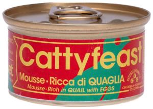 Fidovet CattyFeast Kitten, mousse, quail & eggs 85 g