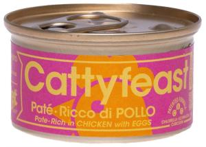 Fidovet CattyFeast Kitten, paté, chicken & eggs 85 g