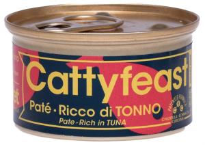 Fidovet CattyFeast Adult, paté, tuna 85 g