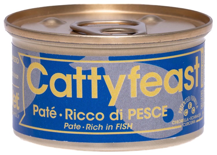 Fidovet CattyFeast Adult, paté, fish 85 g