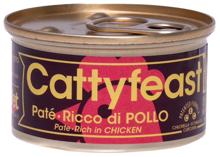 Fidovet CattyFeast Adult, paté, chicken 85 g