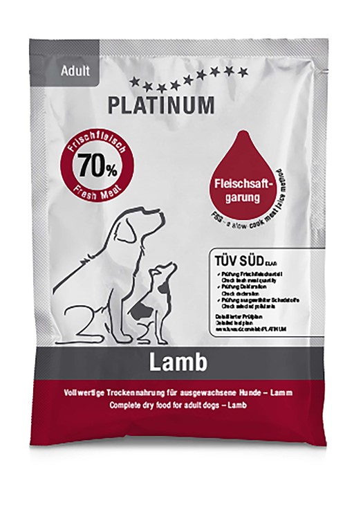 Platinum Adult Lamb+Rice 50 g, prov
