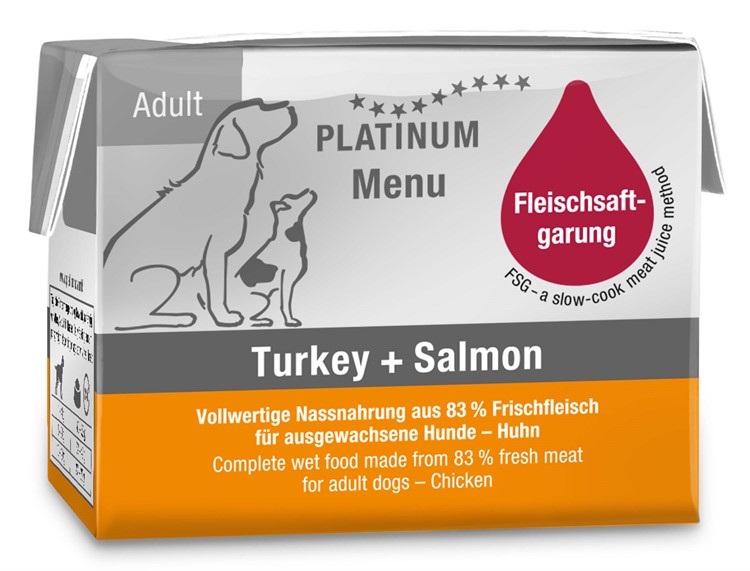 Platinum MENU Adult Turkey+Salmon 90 g