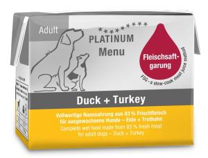 Platinum MENU Adult Duck+Turkey 90 g