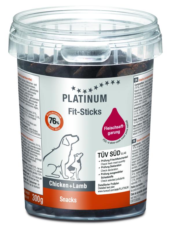 Platinum Fit-Sticks Chicken+Lamb 300 g