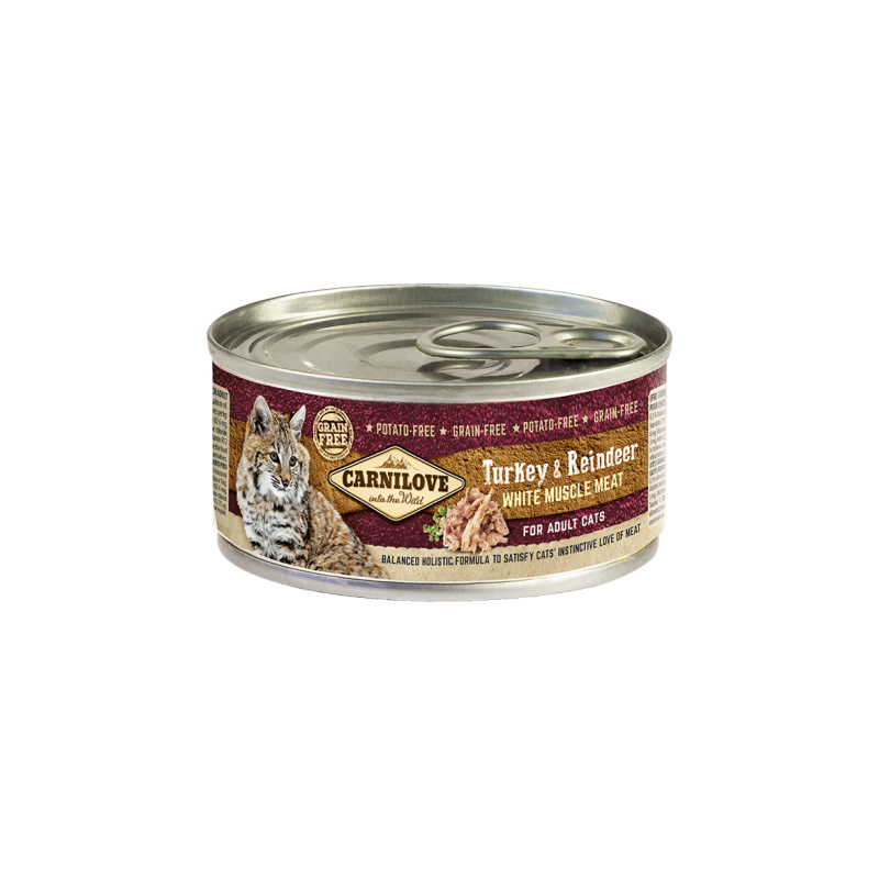Carnilove White Muscle Meat Turkey & Reindeer 100 g
