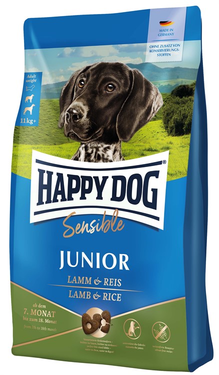 HappyDog Sensible Junior Lamb & Rice