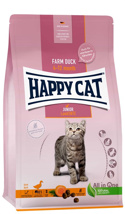 HappyCat Junior GrainFree, anka