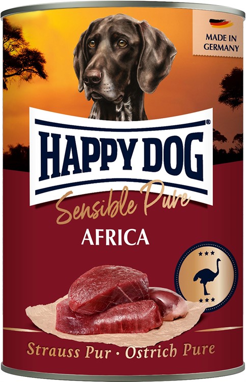 HappyDog konserv Africa, 100% struts