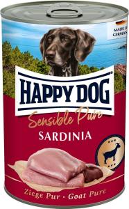 HappyDog Sardinia konserv, 100% get, 400 g