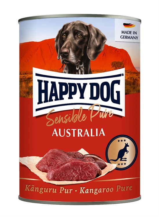 HappyDog konserv, Australia 100% känguru 400 g