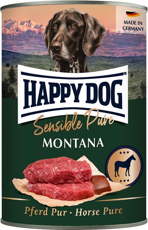 HappyDog konserv Montana häst 400 g