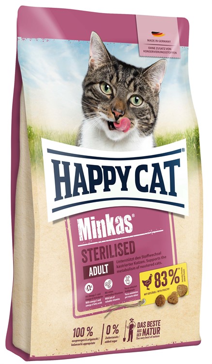 HappyCat Minkas Sterilised fågel