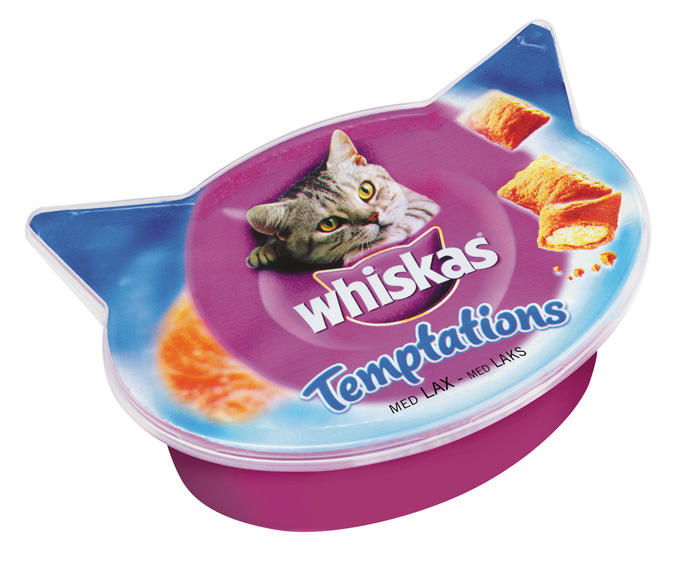 Whiskas Temptations Lax 60 g