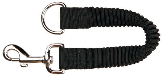 Koppelförlängare expander , L-XL: 35 cm/25 mm, svart