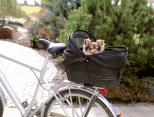 Cykelkorg, 48x29x42 cm, svart