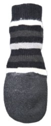 Hundsock 2-pack non-slip svart