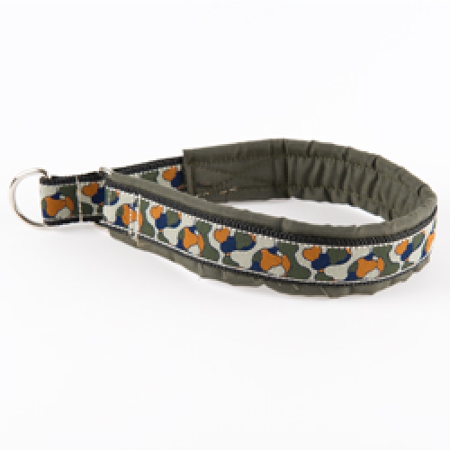 Gustaf & Evita halvstryp benbård grön