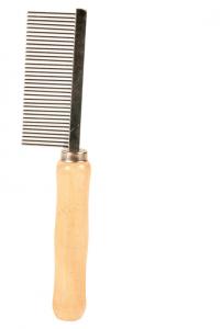 Kam trähandtag, medium 18 cm