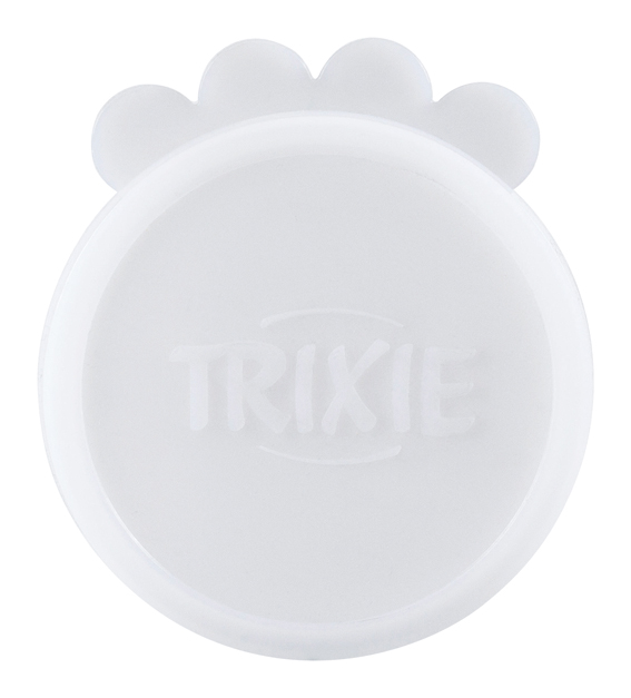 Burklock silikon, ø 7.6 cm, transparent 2-pack