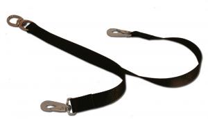 Baggen tvillingkoppel svart