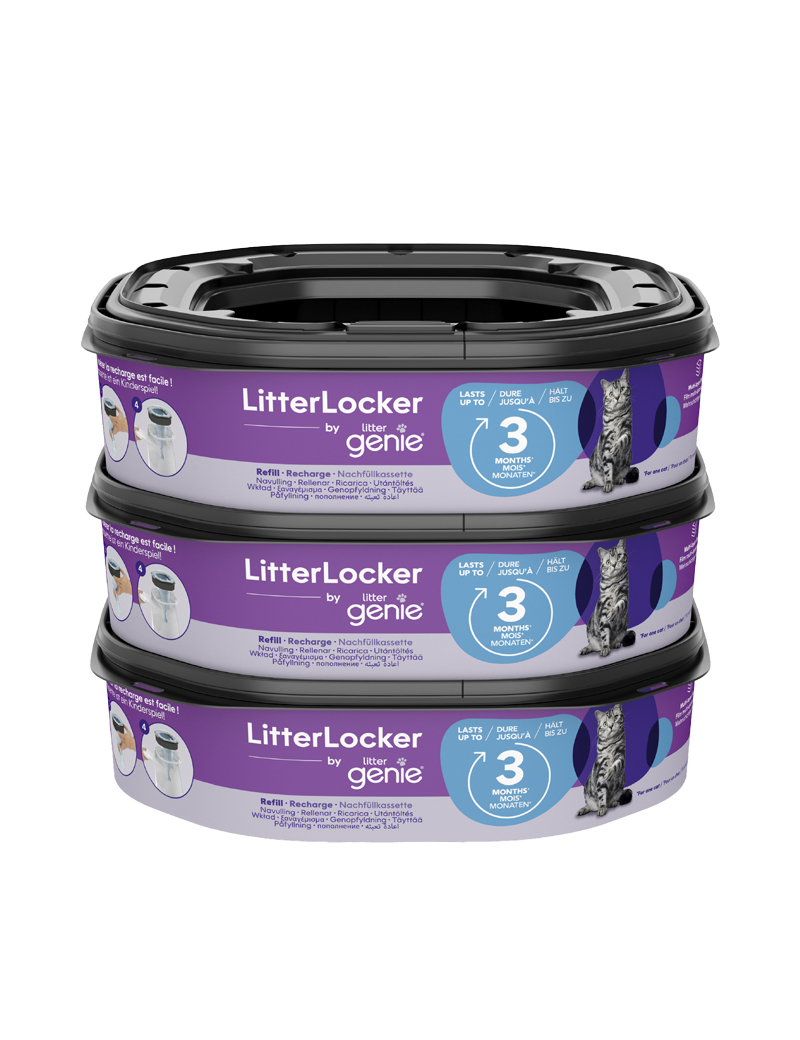 Litterlocker by Littergenie,  refill 3-pack