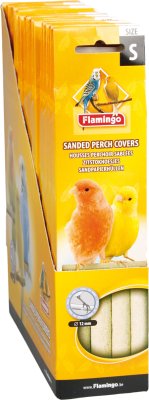 Flamingo sandrör undulat/kanarie 4-pack
