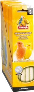 Flamingo sandrör undulat/kanarie 4-pack
