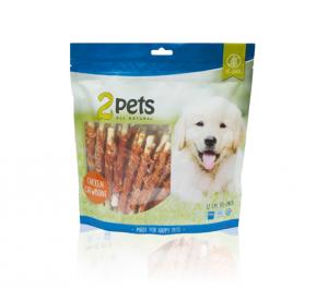 2pets tuggpinne med kycklingfilé 400 g, 30-pack