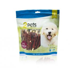2pets tuggpinne med ankfilé 400 g, 30-pack