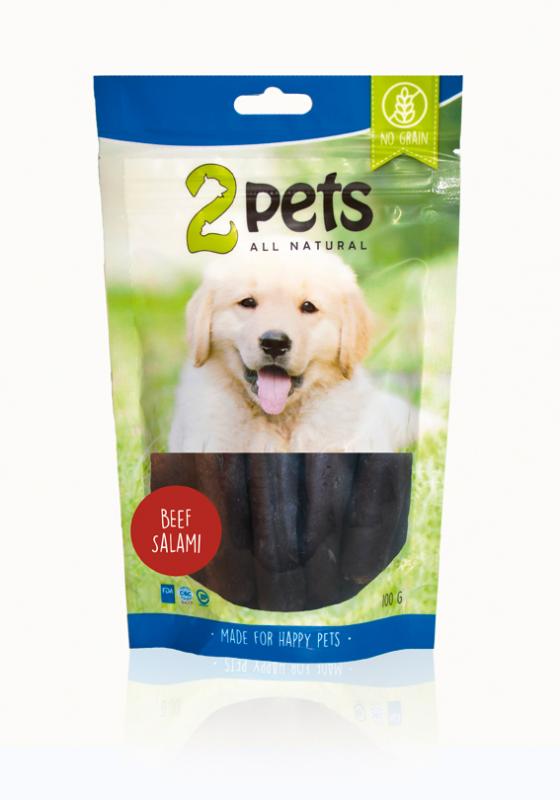 2pets Dogsalami Beef 100 g