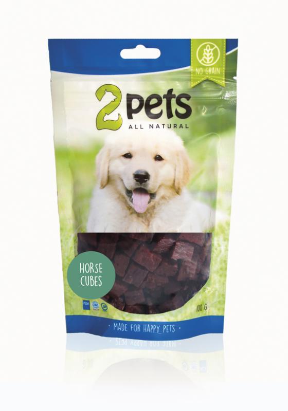 2pets Dogsnack Horse Cubes