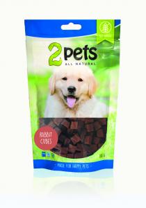 2pets Dogsnack Rabbit Cubes
