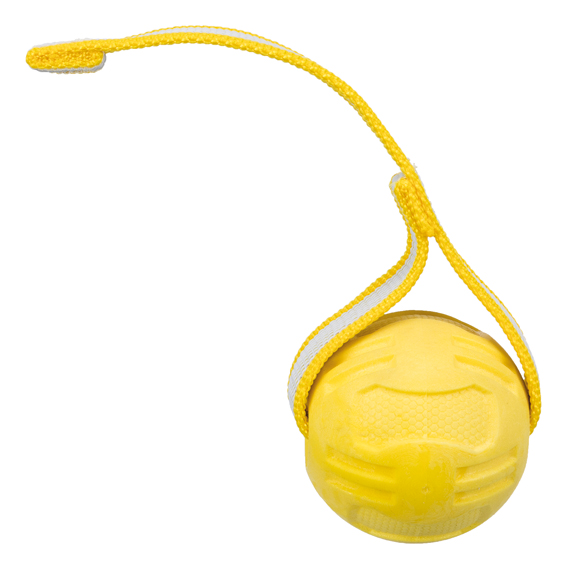 Sporting boll med strap, TPR, ø 6 cm/20 cm,