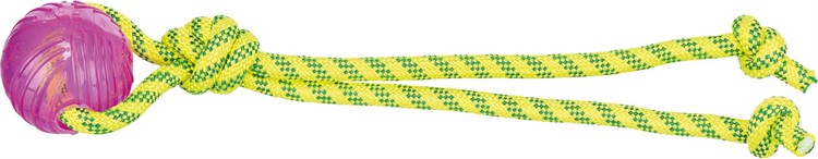 Aqua Toy rep med boll, flytande, polyester/TPR, ø 6 x 40 cm