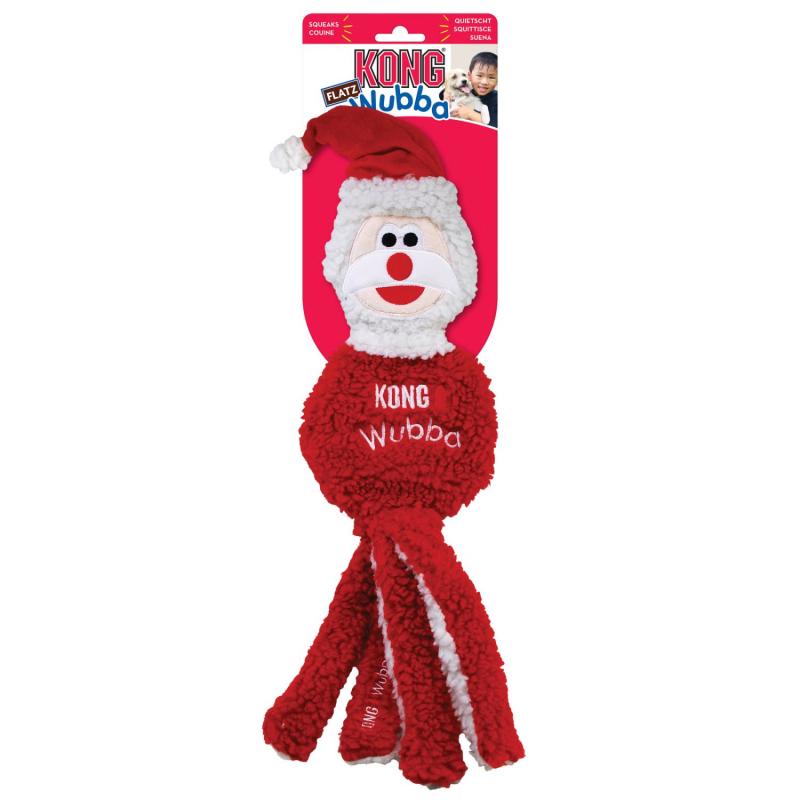 KONG Holiday Wubba Santa L