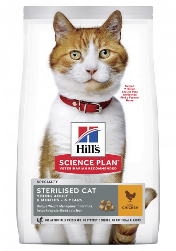 Hill's Feline Young Adult Sterilised Chicken