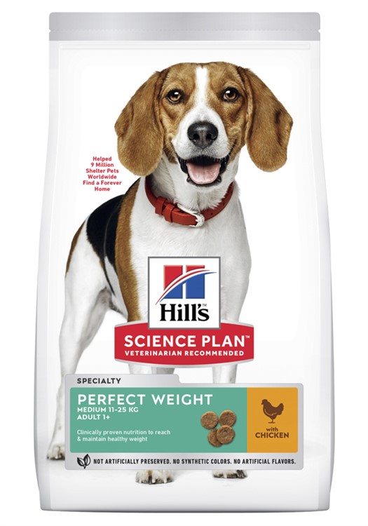 Hill's Canine Perfect Weight Medium Chicken