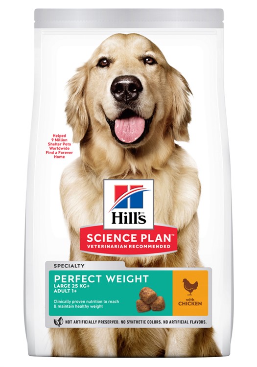 Hill's Canine Perfect Weight LargeBreed Chicken 12 kg