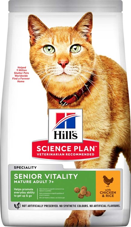 Hill's Feline Senior Vitality Chicken