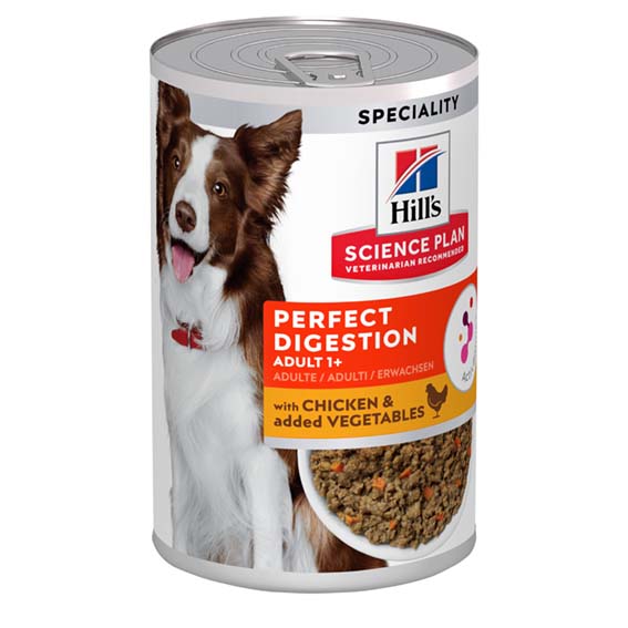 Hill's Canine Adult Perfect Digestion Chicken 370g, burk