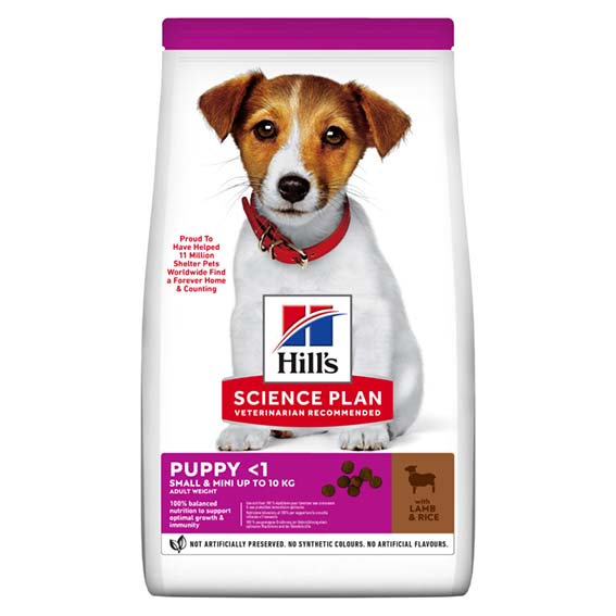 Hill's Canine Small & Mini Puppy Lamb & Rice