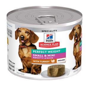 Hill's Canine Adult Perfect Weight Mousse Small & Mini Turkey 200 g