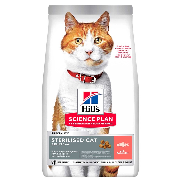 Hill's Feline Adult Sterilised Salmon