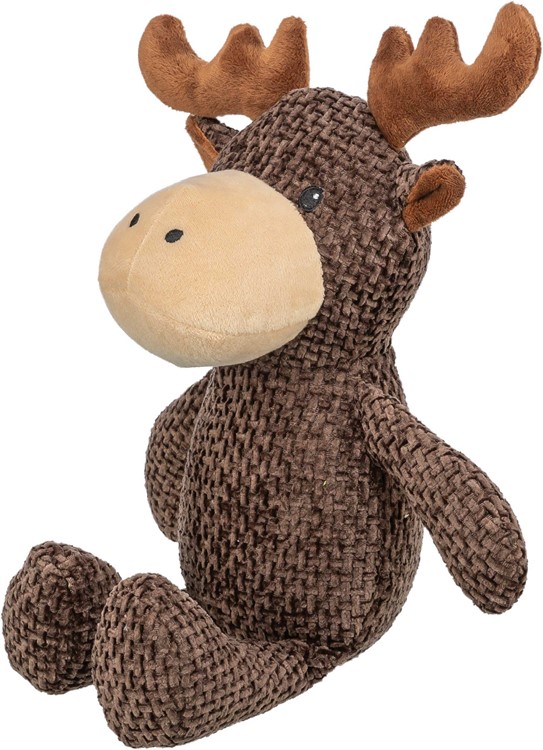 Älg, plysch, 36 cm