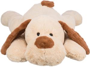 Hund Benny soft plysch, 75 cm, beige/brun